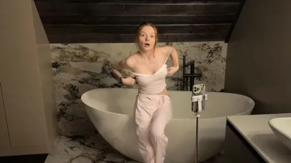 Stepbrother Catches Stepsister in Intimate Photoshoot
